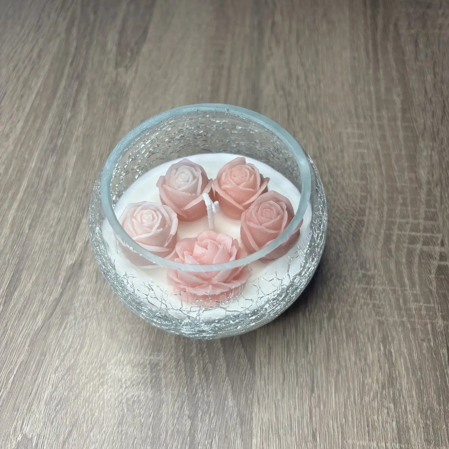Rózsa Roppantott Üvegedényben